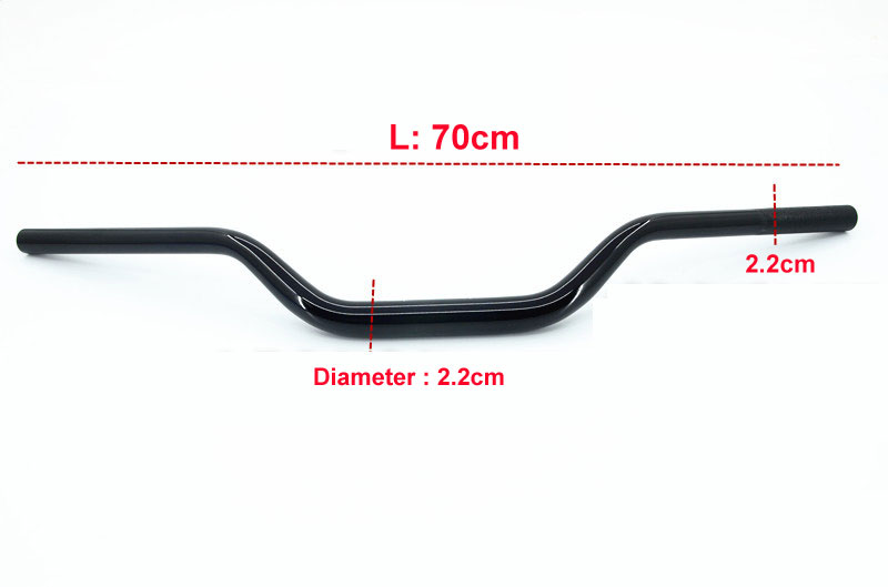 Motorcycle direction handle bar